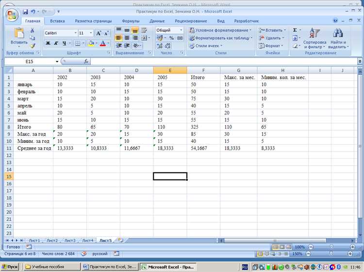 Редакторы таблиц на замену Excel